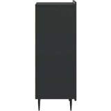  Kreveta Crna 34,5 x 33 x 92 cm Konstruirano drvo | shoptok.hr