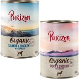  10 + 2 gratis! Purizon mokra pasja hrana 12 x 400 g/ 800 g - Mešani paket: 3 x raca in piščanec, 3 x losos in piščanec (12 x 400 g) | shoptok.hr