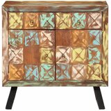 Ormarić s ladicama Višebojni 70x35x70 cm puno drvo, prerađeno | shoptok.hr