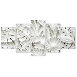  Slika - Alabaster Garden (5 Parts) Wide 100x50 Na talijanskom platnu | shoptok.hr