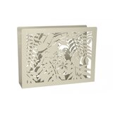 Brandani Tropical belo stojalo za časopise 41x12xh31cm / kovina, (20454211) | Shoptok.si