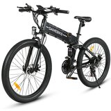 Samebike Zložljivo gorsko električno kolo LO26-II-FT, 900W 48V 14Ah, hidravlična zavora, črna, (21960370) | Shoptok.si