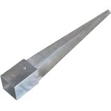  Talne konice 2 kosa srebrne 10x10x76 cm pocinkano jeklo, (5000152471) | Shoptok.si