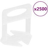 vidaXL Sponke za izravnavo ploščic 2500 kosov 1,5 mm | Shoptok.si