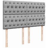  Krevet box spring s madracem svjetlosiva 160x200 cm tkanina | shoptok.hr