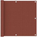 vidaXL balkonski zastor terakota 90 x 500 cm od tkanine Oxford Cijene
