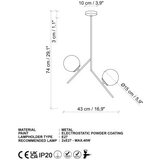 Opviq dolunay - 144 - 1 gold chandelier | ePonuda.com