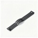 INF Tridelna ukrivljena nerjaveča jeklena zapestnica za Xiaomi Watch 5 Black, (5000326891) Cene
