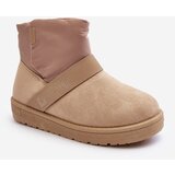 Big Star Women's Insulated Snow Boots with Platform Beige | Shoptok.si