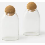 Sinsay Staklenke za hranu s poklopcem od pluta 2 pack | shoptok.hr