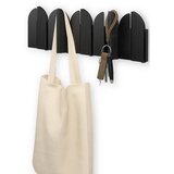Umbra Mat črn jeklen stenski obešalnik 43 cm Saloon – | Shoptok.si