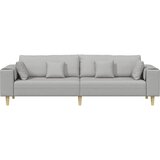 SOFA Oblačnosiva 250 x 77 x 76 cm tkanina | shoptok.hr