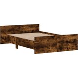  Kreveta s uzglavljem i podnožjem boja hrasta 120x200 cm | shoptok.hr