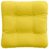  Jastučići za sjedenje 4 pcs Svijetlo žuta 40 x 40 x 12 cm | shoptok.hr