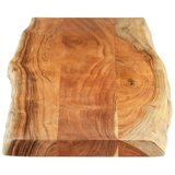 Stolna ploča 160x40x3,8 cm pravokutna bagremovo drvo živi rub | Eponuda.ba