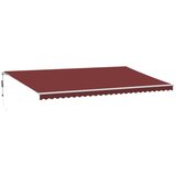 Tenda na automatsko uvlačenje bordo 600 x 350 cm | Eponuda.com