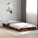 Maison Chic Posteljni okvir - Enojna postelja - Postelja za odrasle brez vzmetnice hrast 90x190 cm inženirski les-J7240, (21771771) | Shoptok.si