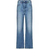 Jeans straight RIBCAGE STRAIGHT ANKLE Modra