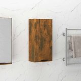  Zidni kupaonski ormarić boja dimljenog hrasta 32 x 20 x 67 cm | shoptok.hr