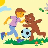  Boribon igra nogomet - diafilm | Shoptok.si