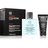 Collistar uomo hydro-gel after-shave darilni set gel po britju linea uomo hydro-gel after-shave 100 ml + gel za prhanje toning shower gel 30 ml Cene
