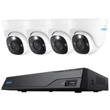 snimač Reolink NVS8-12MD4 4k, 12MP, 8 kanalni , 2TB HDD, 4x POE kamera