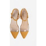 GOODIN Mustard closed-toe sandals | Shoptok.si