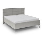 Meise Möbel Svijetlo sivi bračni krevet 180x200 cm Paulo – Cijene