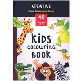 Creative pobarvanka živali, 40 listov Cene