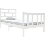 Furnova Posteljni okvir bel iz trdne borovine 90x190 cm, (21941443) | Shoptok.si