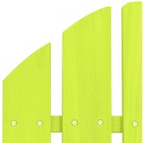 vidaXL Vrtna stolica Adirondack od masivne jelovine zelena | shoptok.hr