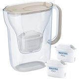 Brita Style Essential filter jug + 2 Maxtra Pro Pure Performance filter cartridges (sand-coloured) | shoptok.hr