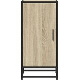 vidaXL Komoda boja hrasta 35,5 x 35 x 76 cm konstruirano drvo i metal | shoptok.hr