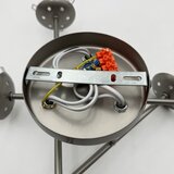 Plafonski luster MALENA 6xE14/5W/230V mat hrom/bela | Eponuda.com