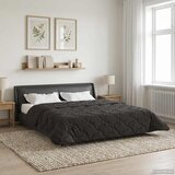  Ljetni pokrivač Antracit 200 x 220 cm Mikrofibra i teddy flis | shoptok.hr