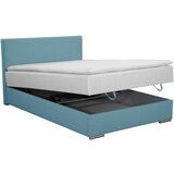 CARRYHOME POSTELJA Z VZMETNICO 140 cm x 200 cm , tekstil barve petroleja | Shoptok.si