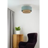  duolla - plafonski luster boho 1xE27/15W/230V prečnik 45 cm zelena/smeđa | Eponuda.com