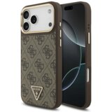 Guess OVITEK ZA IPHONE 17 PRO MAX Z LOGOM MAGSAFE IN TRIKOTNIKOM Z ZAŠČITO PRED KRHKOSTJO, (5000337989) | Shoptok.si