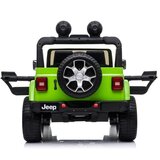  Licencirani auto na akumulator Jeep Rubicon 4x4 - zeleni | shoptok.hr