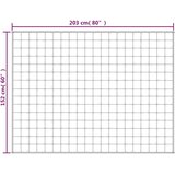  Teška deka plava 152x203 cm 7 kg od tkanine | shoptok.hr