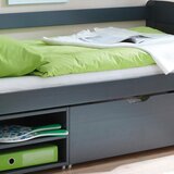 MID.YOU Postelja S Predali Marlies, Temno Siva, Masiva, 90x200 | Shoptok.si