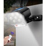 Lažna LED sigurnosna kamera sa senzorom, 5W/5,5V, IP65 + daljinski upravljač | Eponuda.com