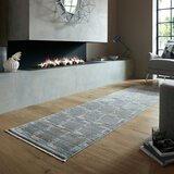 Flair Rugs Siv/bež tekač 66x300 cm Evelyn Blocks – | Shoptok.si