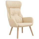The Living Store Stol za sproščanje krem blago - Stol Za Sproščanje, (21420464) | Shoptok.si