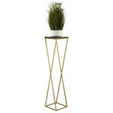  Stalak za cveće LOFT 100x24 cm zlatna/crna | Eponuda.com