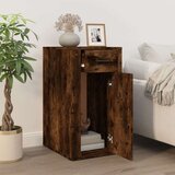 vidaXL Ormarić za radni stol boja hrasta 40x49x75 cm konstruirano drvo | shoptok.hr