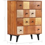 vidaXL Predalnik 60x30x75 cm trden akacijev les | Shoptok.si
