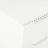 vidaXL Komoda visoki sjaj bijela 60 x 35 x 80 cm od iverice | shoptok.hr