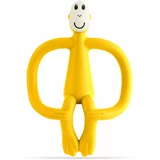 Matchstick monkey Teething Toy and Gel Applicator grickalica za bebe sa četkicom 2 u 1 Yellow 1 kom
