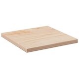  Ploča za stol 40 x 40 x 1,7 cm četvrtasta od masivne borovine | shoptok.hr